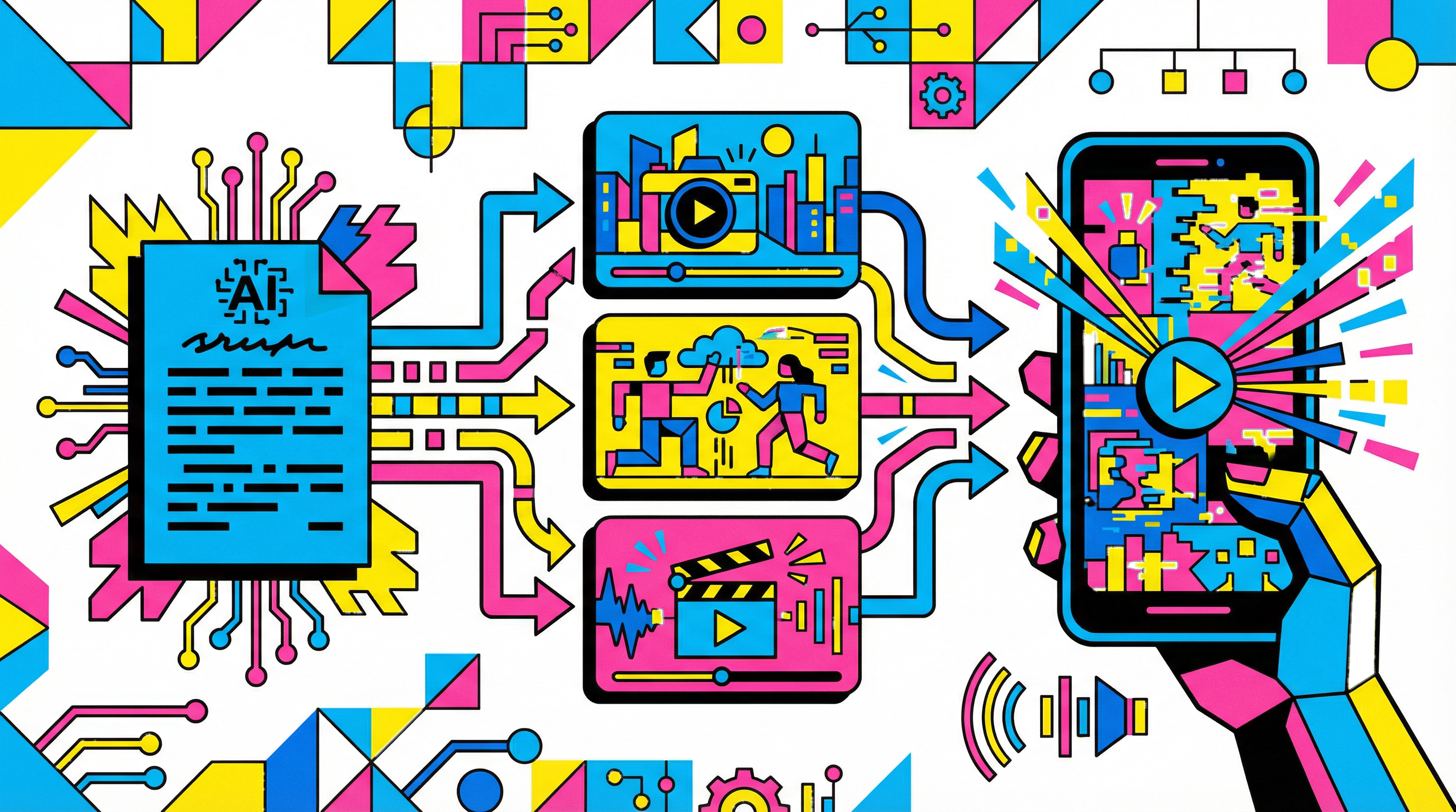 AI動画生成プロセス